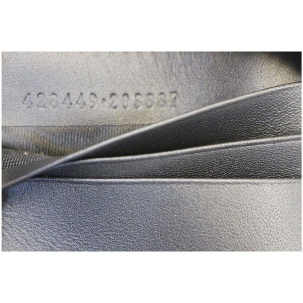 GUCCI Linea Bee GG Supreme Wristlet Handbag-US