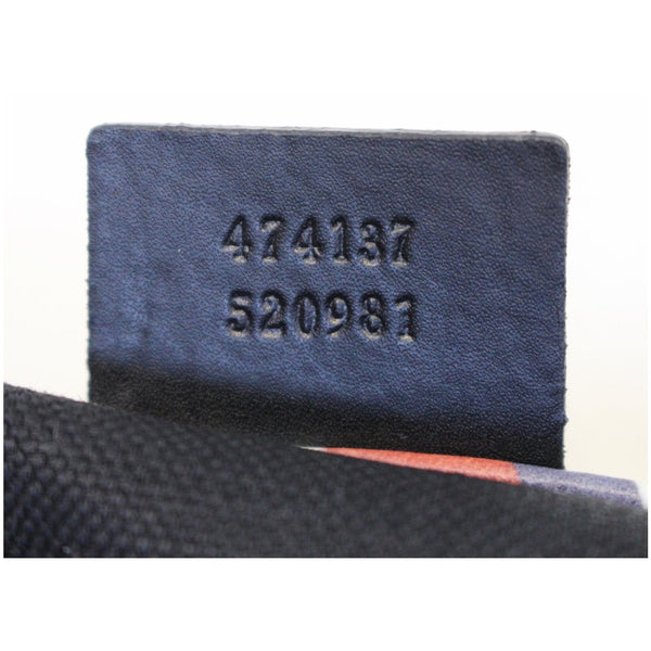 GUCCI Night Courrier GG Supreme Messenger Crossbody Bag Black/Grey