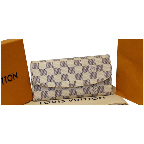 Louis Vuitton Emilie Wallet Damier Azur - exterior