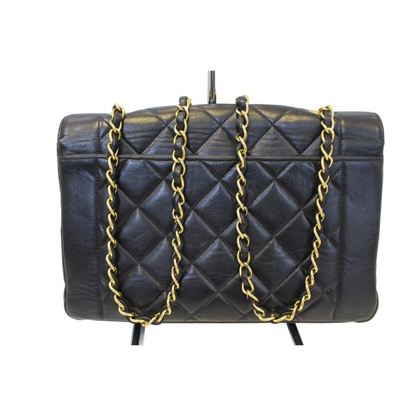 CHANEL Diana Classic Flap Quilted Leather Crossbody Bag-US