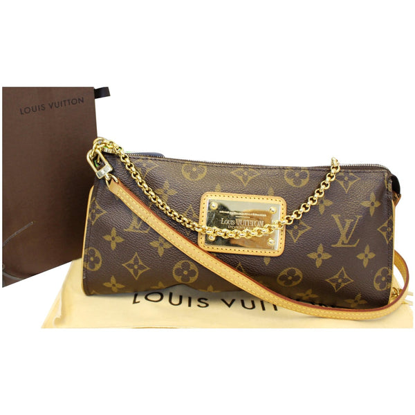 LOUIS VUITTON Sophie Monogram Canvas Clutch Crossbody Bag Brown-US