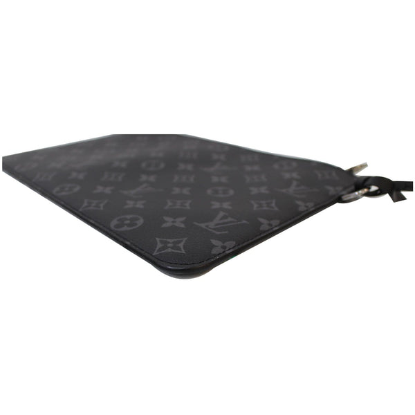 LOUIS VUITTON Pochette Monogram Eclipse Wristlet Black