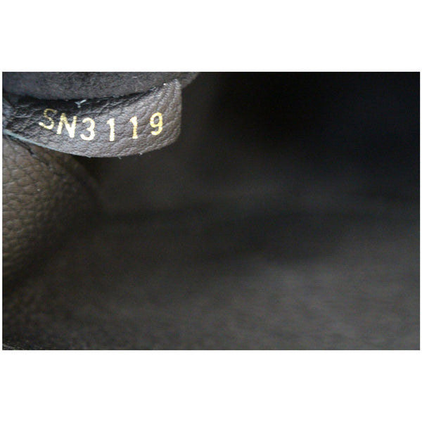 LOUIS VUITTON Pallas BB Monogram Canvas Shoulder Crossbody Bag Brown