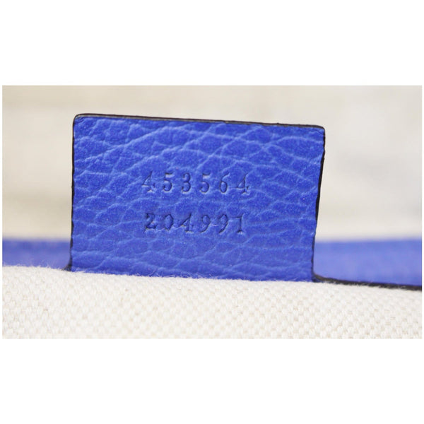 Gucci Le Marche des Merveilles Tiger Print Boston Bag - tag