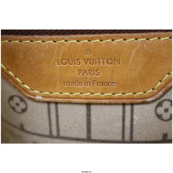 LOUIS VUITTON Neverfull MM Monogram Canvas Tote Bag Brown-US