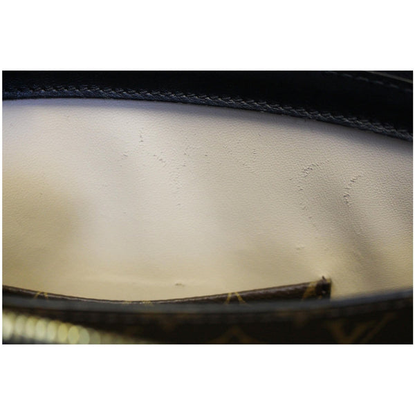 LOUIS VUITTON Trunk Clutch Reverse Monogram Crossbody Bag Brown