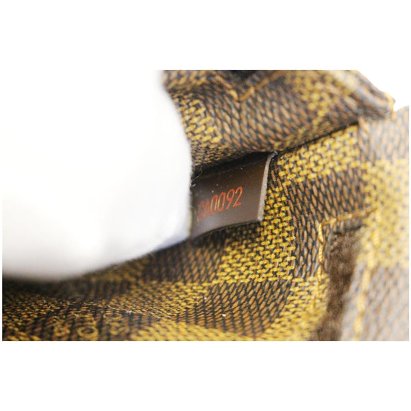 Louis Vuitton Damier Geronimos Ebene Hip Bag item Code