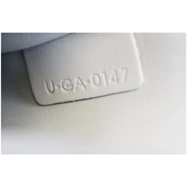 CELINE Trifold Smooth Leather Chain Crossbody Clutch Bag Blue