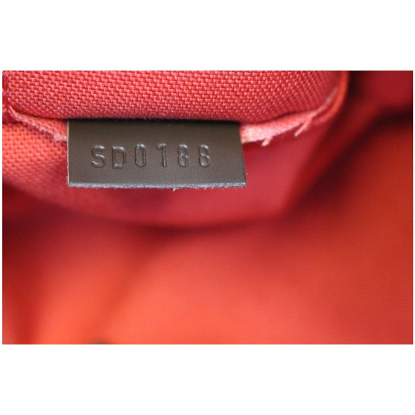 LOUIS VUITTON Siena MM Damier Ebene Shoulder Bag Brown