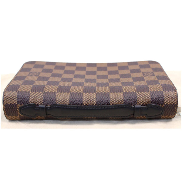 LOUIS VUITTON Zippy XL Damier Ebene Wallet Brown