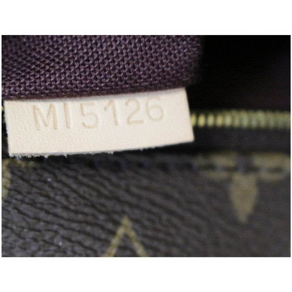 LOUIS VUITTON Iena PM Monogram Canvas Shoulder Bag Brown