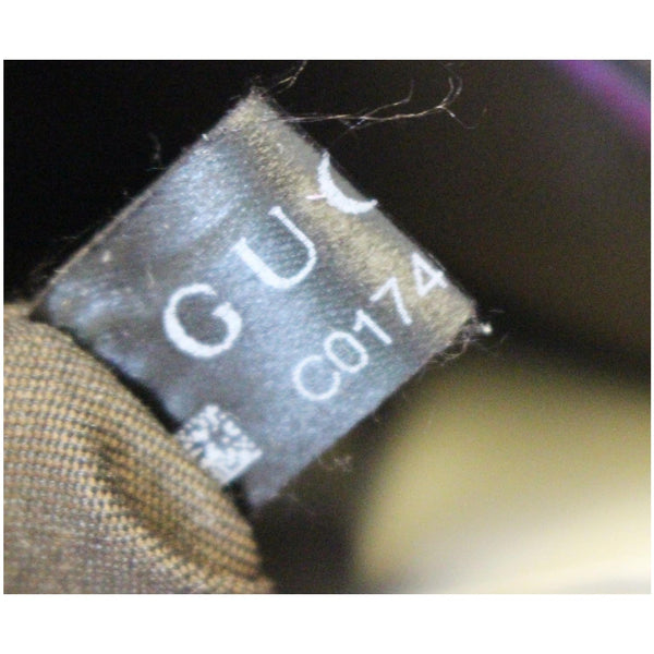 GUCCI Medium Joy Guccissima Leather Boston Bag Purple 265697