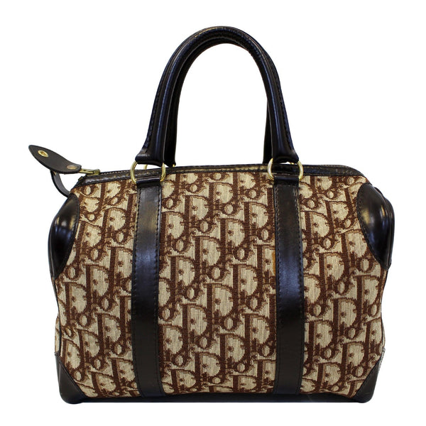 CHRISTIAN DIOR Monogram Logo Boston Duffle Bag-US