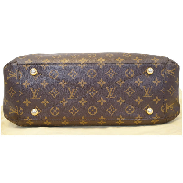 LOUIS VUITTON Montaigne GM Monogram Canvas Shoulder Bag Brown