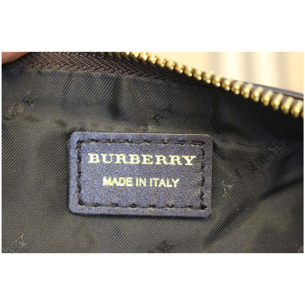 BURBERRY Haymarket Check Adeline Foldover Clutch Brown-US