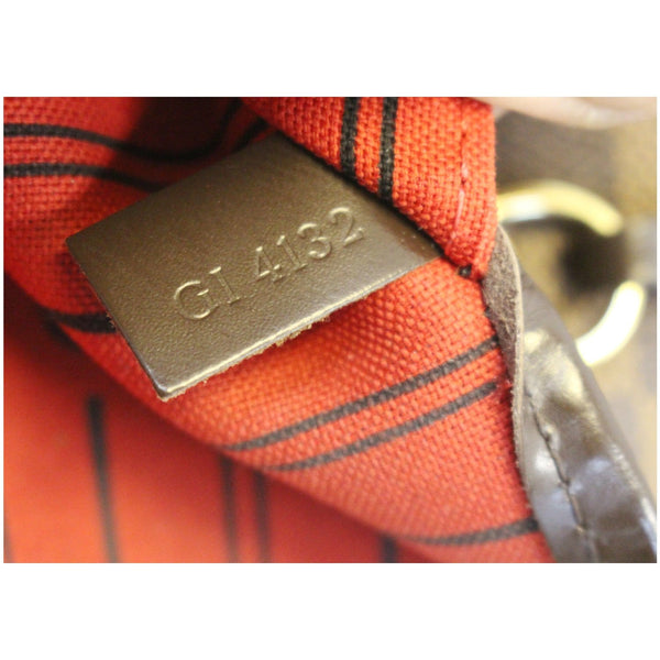 LOUIS VUITTON Neverfull MM Damier Ebene Tote Shoulder Bag-US