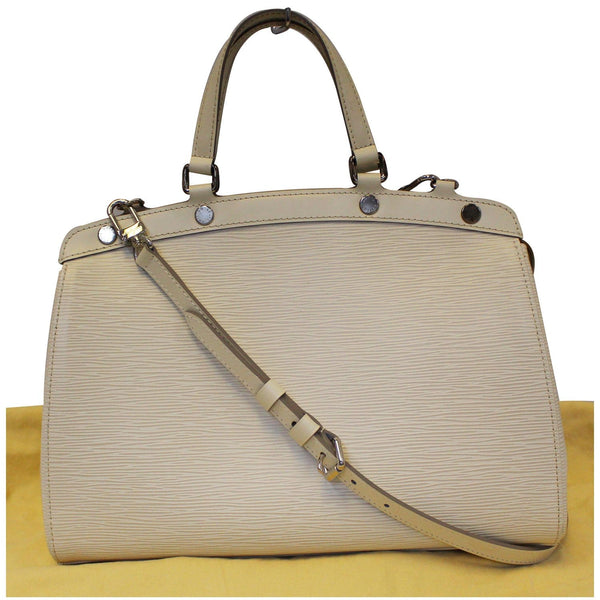 LOUIS VUITTON Brea MM Epi Leather Satchel Shoulder Bag Ivory-US