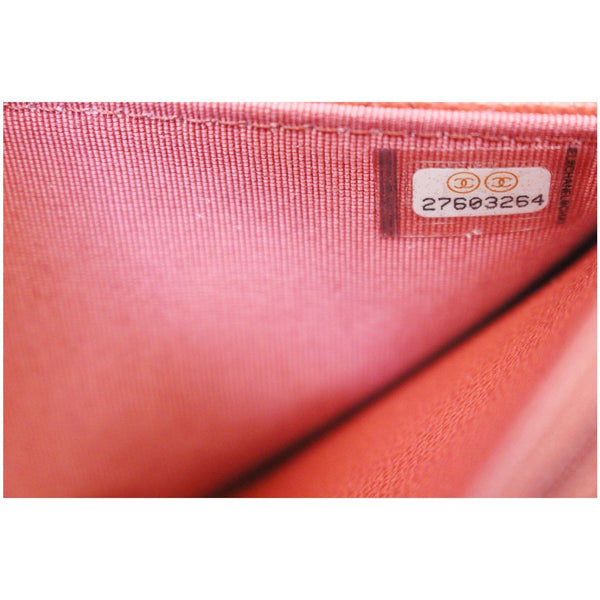 CHANEL Wallet on Chain Grained Calfskin Leather Shoulder Crossbody Bag-US