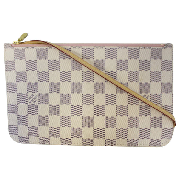 Louis Vuitton Pochette Wristlet Neverfull Pouch - front view