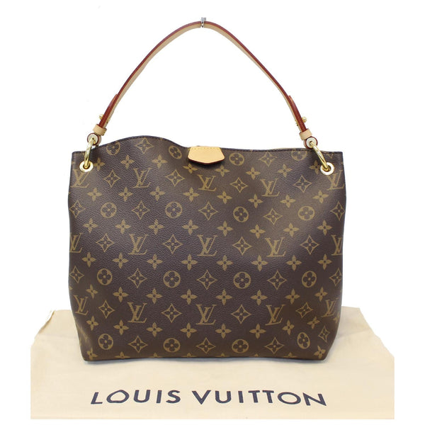 LOUIS VUITTON Graceful PM Monogram Canvas Shoulder Bag-US