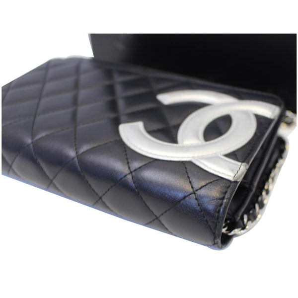 CHANEL Calfskin Quilted Cambon WOC Wallet On Chain-US