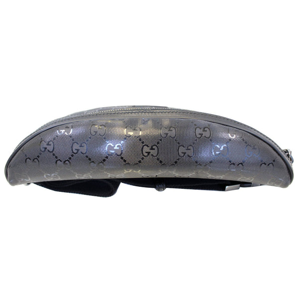 GUCCI GG Imprime Monogram Waist Bum Bag Black 233269-US