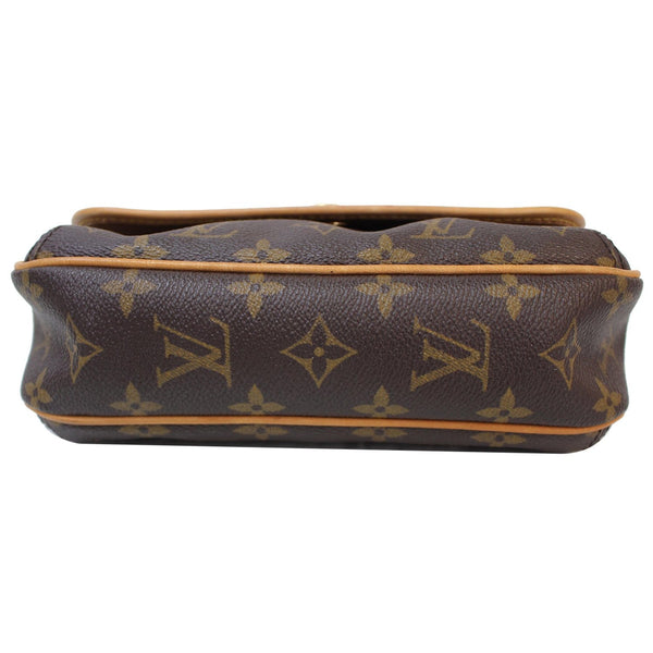 bottom view LV Tikal PM Monogram Canvas Shoulder Bag