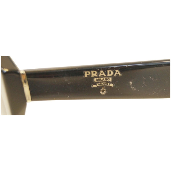 Prada Black Sunglasses Women's - Side with Logo