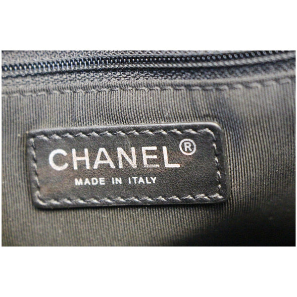 CHANEL Metallic Grained Calfskin Quilted Leather Bowling Bag-US