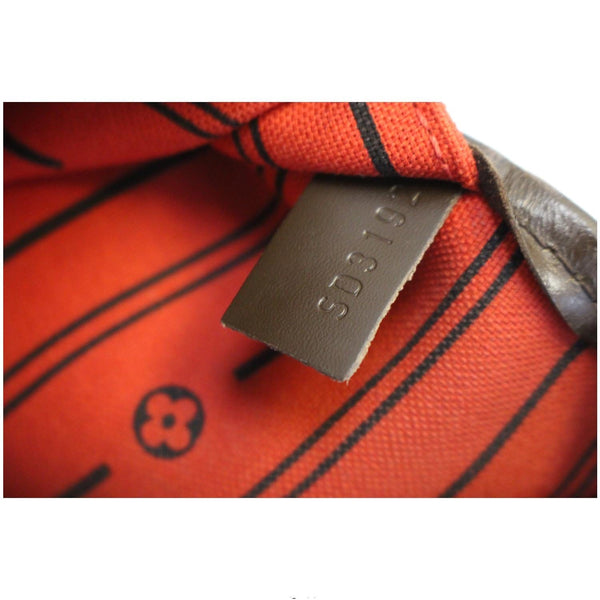 LOUIS VUITTON Neverfull GM Damier Ebene Brown Tote Shoulder Bag-US