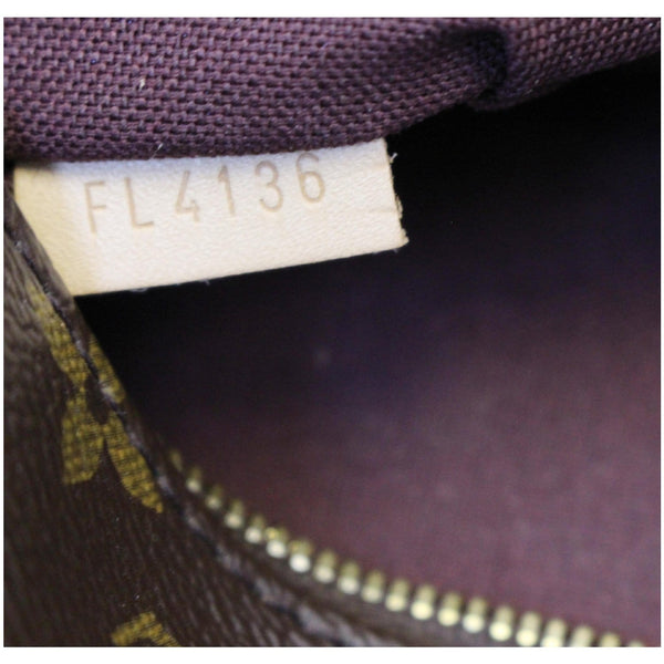 LOUIS VUITTON Iena MM Monogram Canvas Shoulder Bag Brown-US