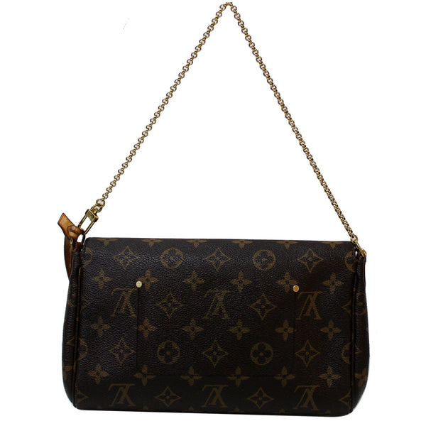 adjustable golden chain lv Favorite MM Bag