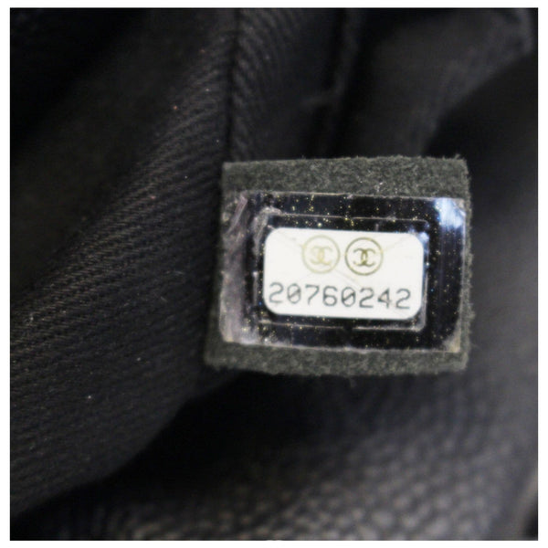 CHANEL Camera Case Quilted Caviar Leather Medium Flap Shoulder Bag-US