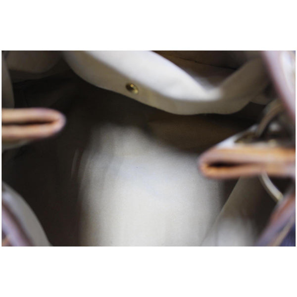 LOUIS VUITTON Galliera PM Monogram Canvas Shoulder Handbag Brown-US