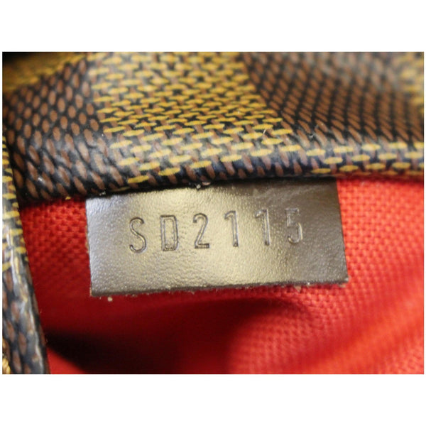 Louis Vuitton Totally MM Damier Ebene Shoulder Bag with tag