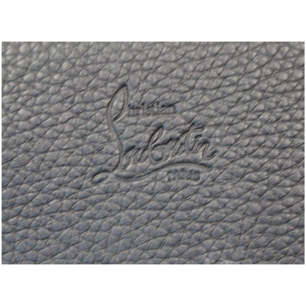 CHRISTIAN LOUBOUTIN Paloma Loubitag Leather Chain Clutch Bag Black