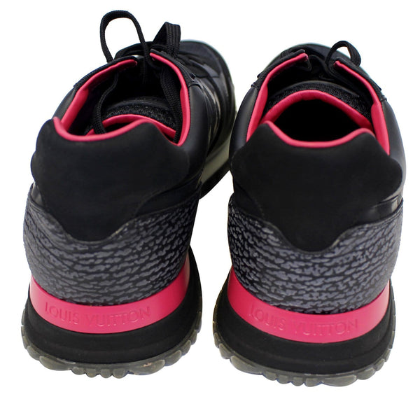 LOUIS VUITTON Run Away Lace Up Sneakers Noir US 13-US