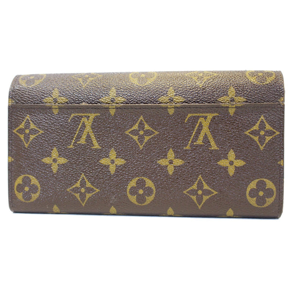 LOUIS VUITTON Sarah NM Monogram Canvas Wallet Brown-US