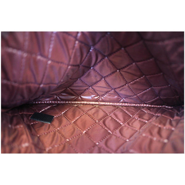 CHANEL Caviar Leather Large O-Case Zip Pouch Black