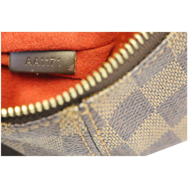 Louis Vuitton Damier Ebene Evora MM Tote Shoulder Bag -lv zip