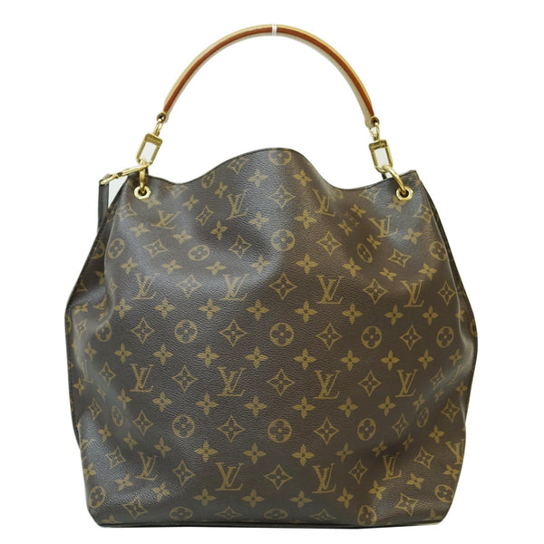 LOUIS VUITTON Metis Hobo Monogram Canvas Shoulder Bag Brown