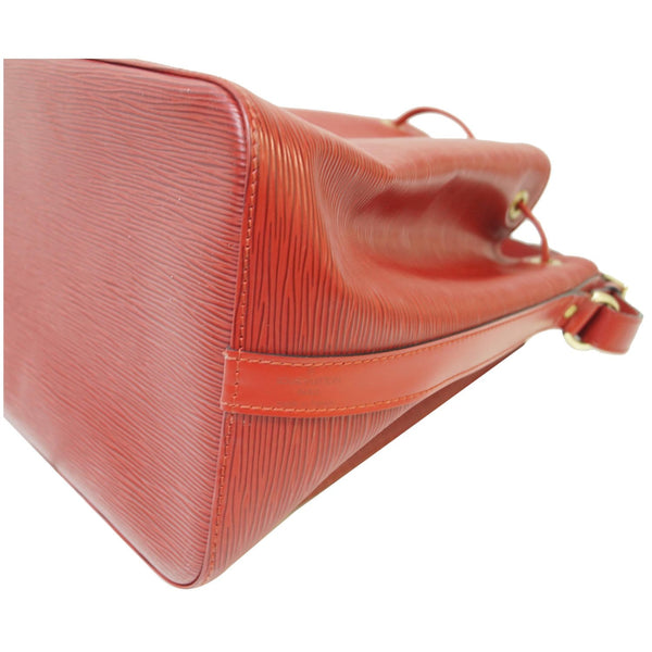 lv Petit Noe Epi Leather Bag Red