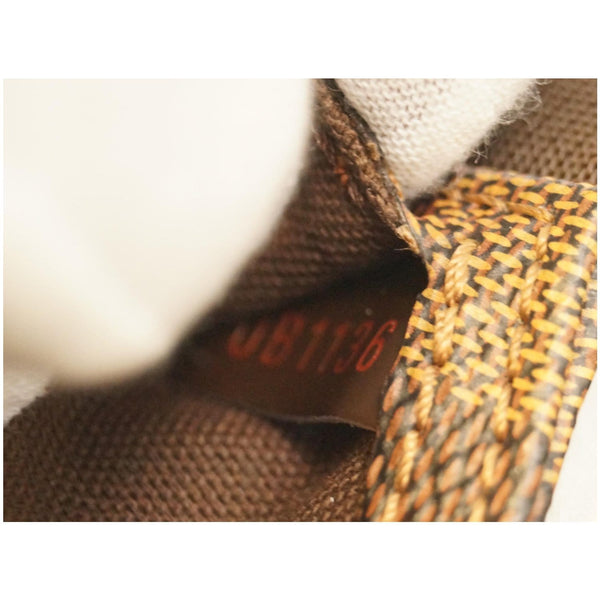 LOUIS VUITTON Geronimos Damier Ebene Hip Bag Brown-US