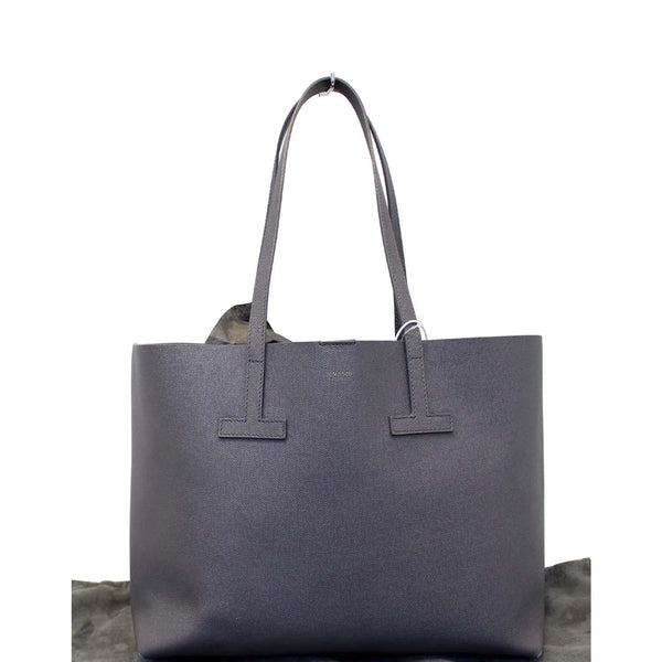 Tom Ford Large Grained Leather T Tote Bag for sale