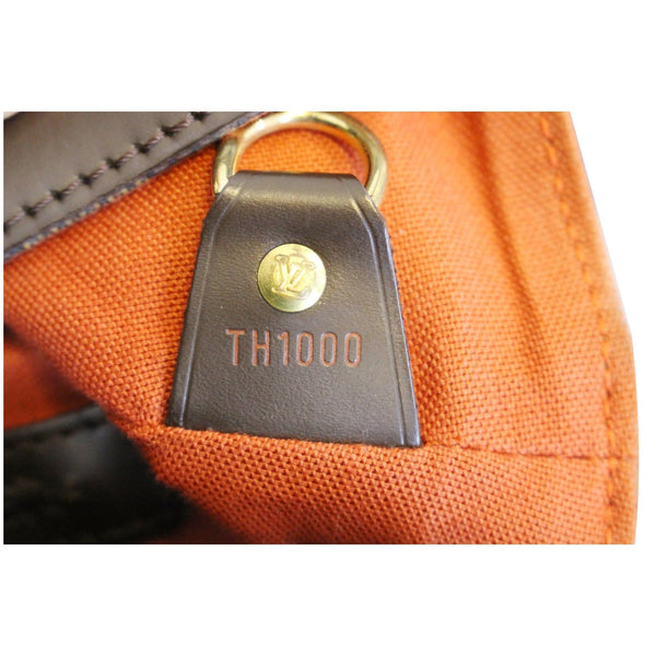 Louis Vuitton Damier Ebene Soho Backpack Bag Logo