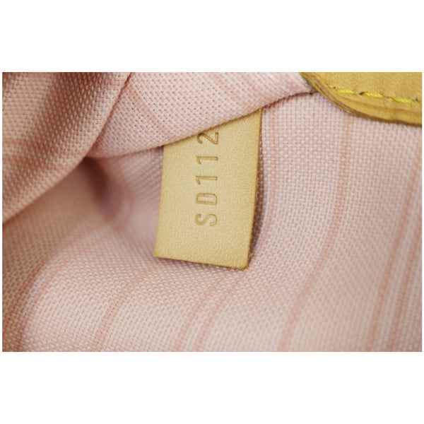 LOUIS VUITTON Neverfull GM Damier Azur Tote Shoulder Bag Rose Ballerin-US