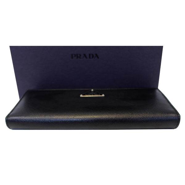 Prada Triangle Continental Flap Wallet - Card