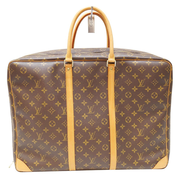 LOUIS VUITTON Sirius 50 Monogram Canvas Suitcase Travel Bag Brown