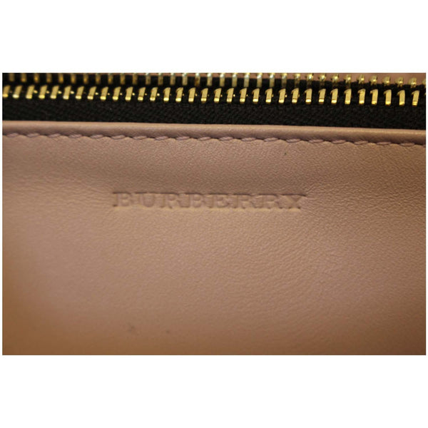 Burberry Clutch Bag | Burberry Small Signature Pink - zip
