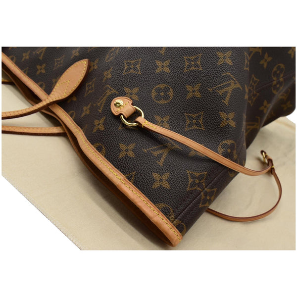 LOUIS VUITTON Neverfull GM Monogram Canvas Tote Bag Brown